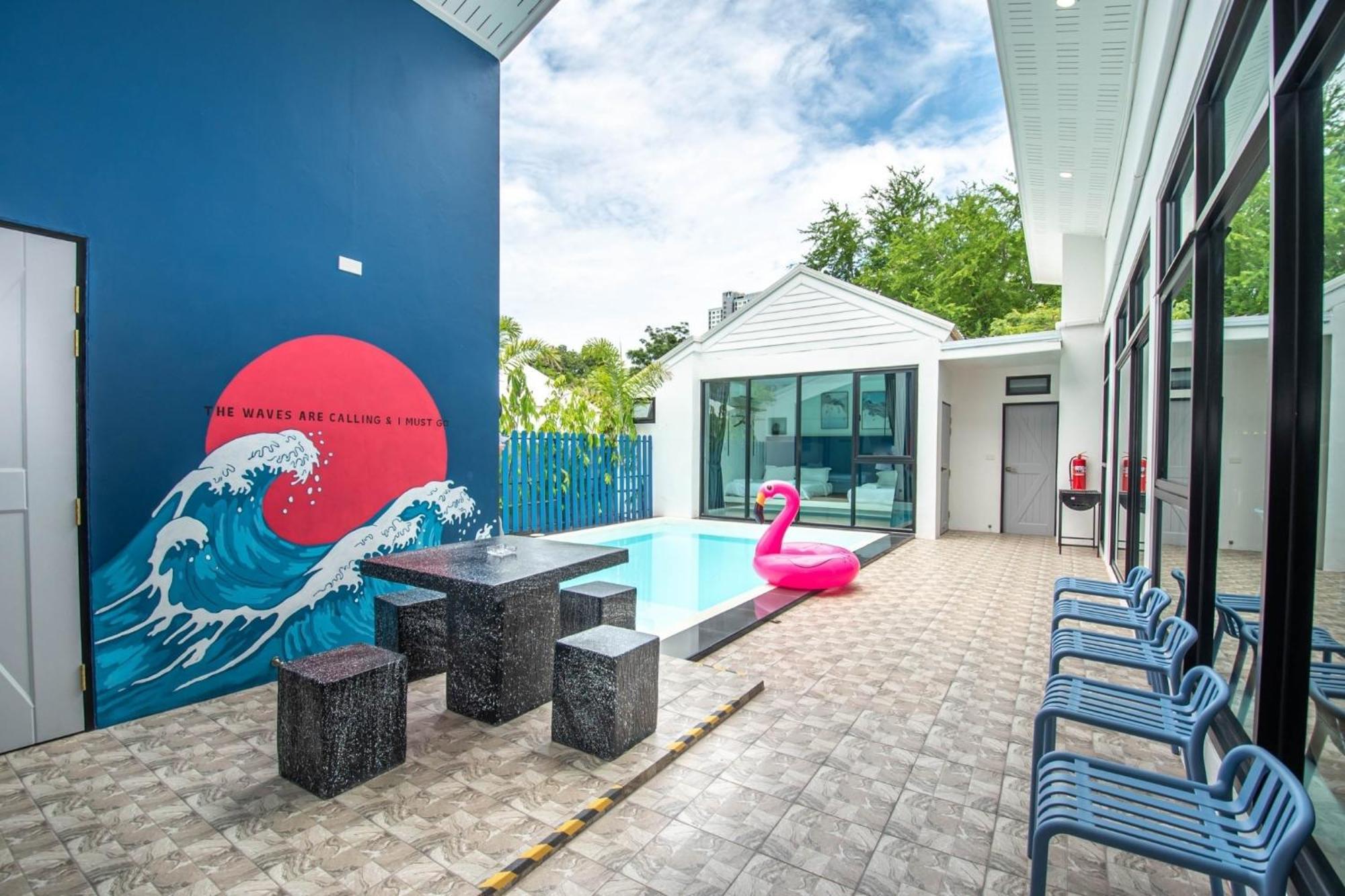 Madaguscar Private Pool Villa-Pattaya หาดจอมเทียน ภายนอก รูปภาพ