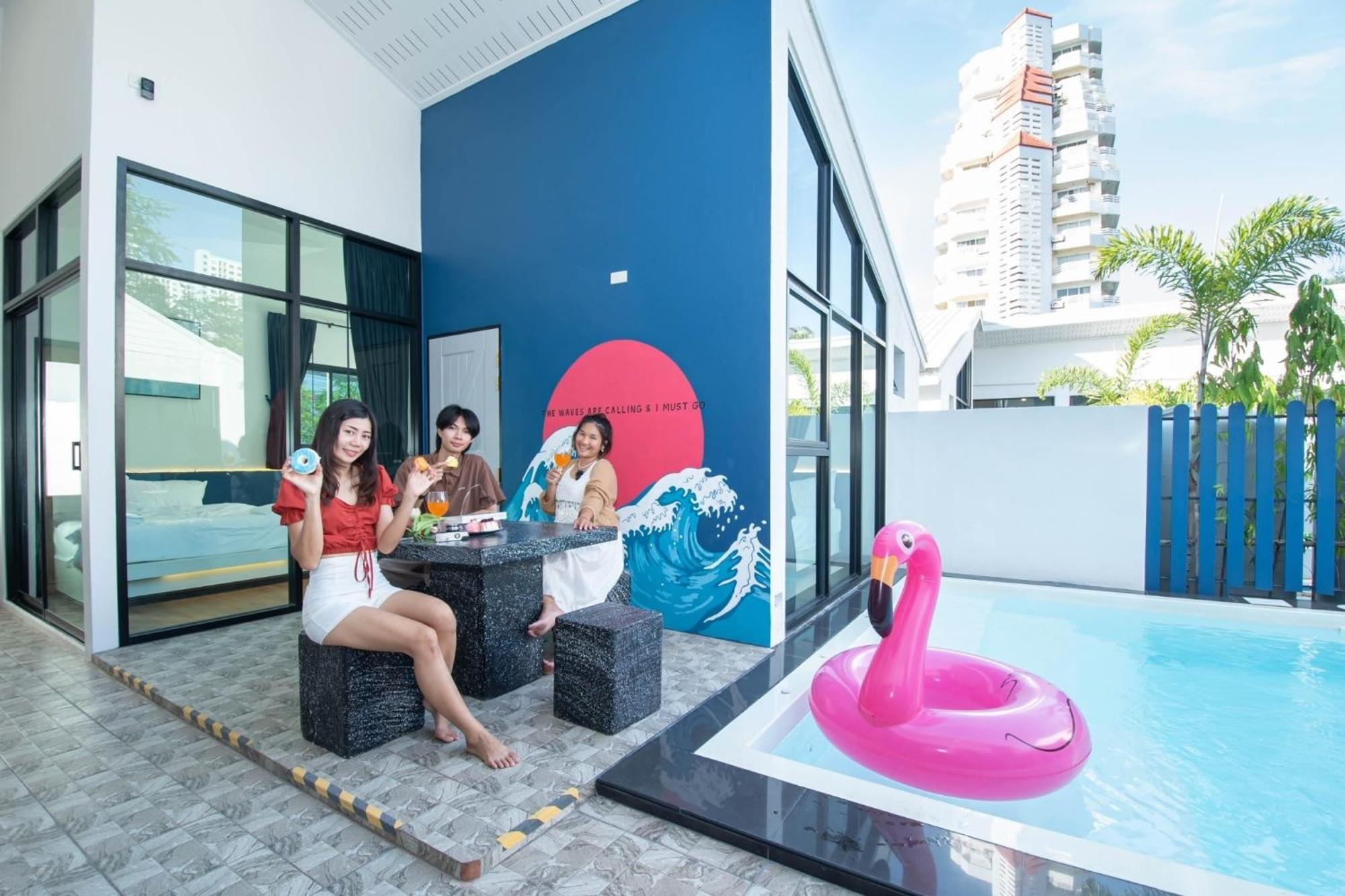 Madaguscar Private Pool Villa-Pattaya หาดจอมเทียน ภายนอก รูปภาพ